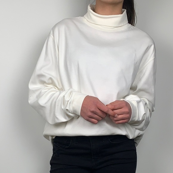 Vintage Grandpa Dad Sweater Turtleneck Shirt - Picture 2 of 8